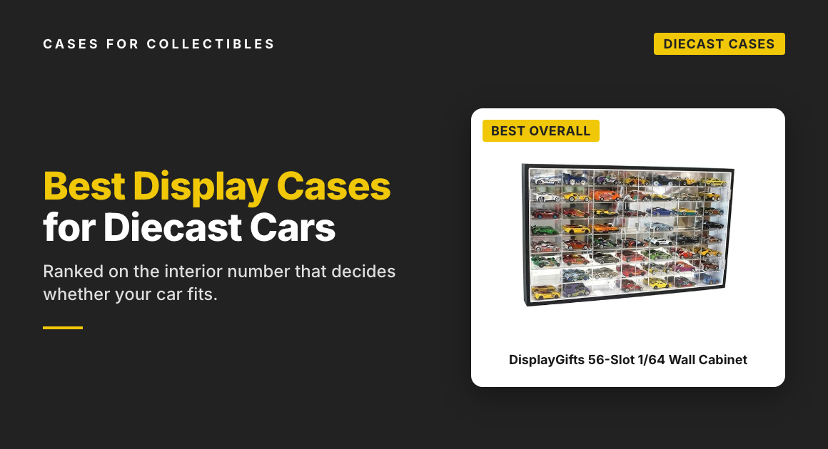 display case for diecast cars