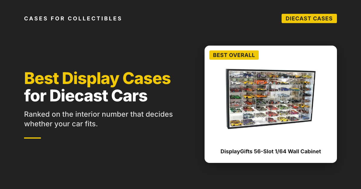 display case for diecast cars
