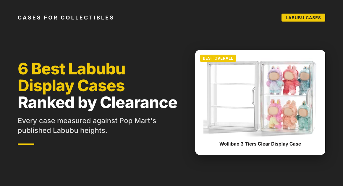 labubu display case
