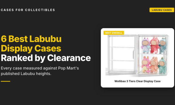 labubu display case