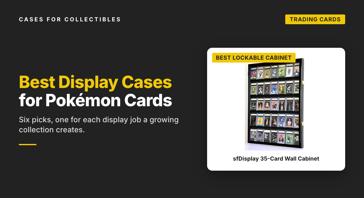 best display case for pokemon cards