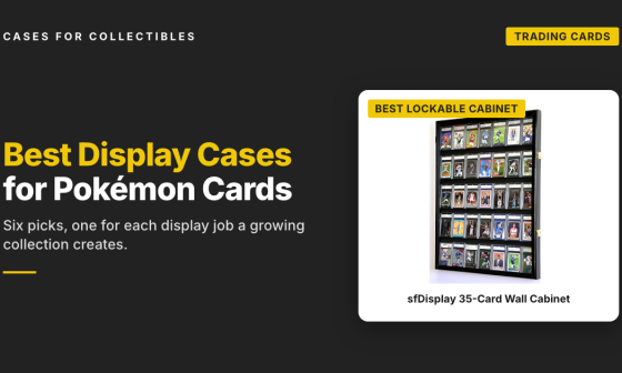 best display case for pokemon cards